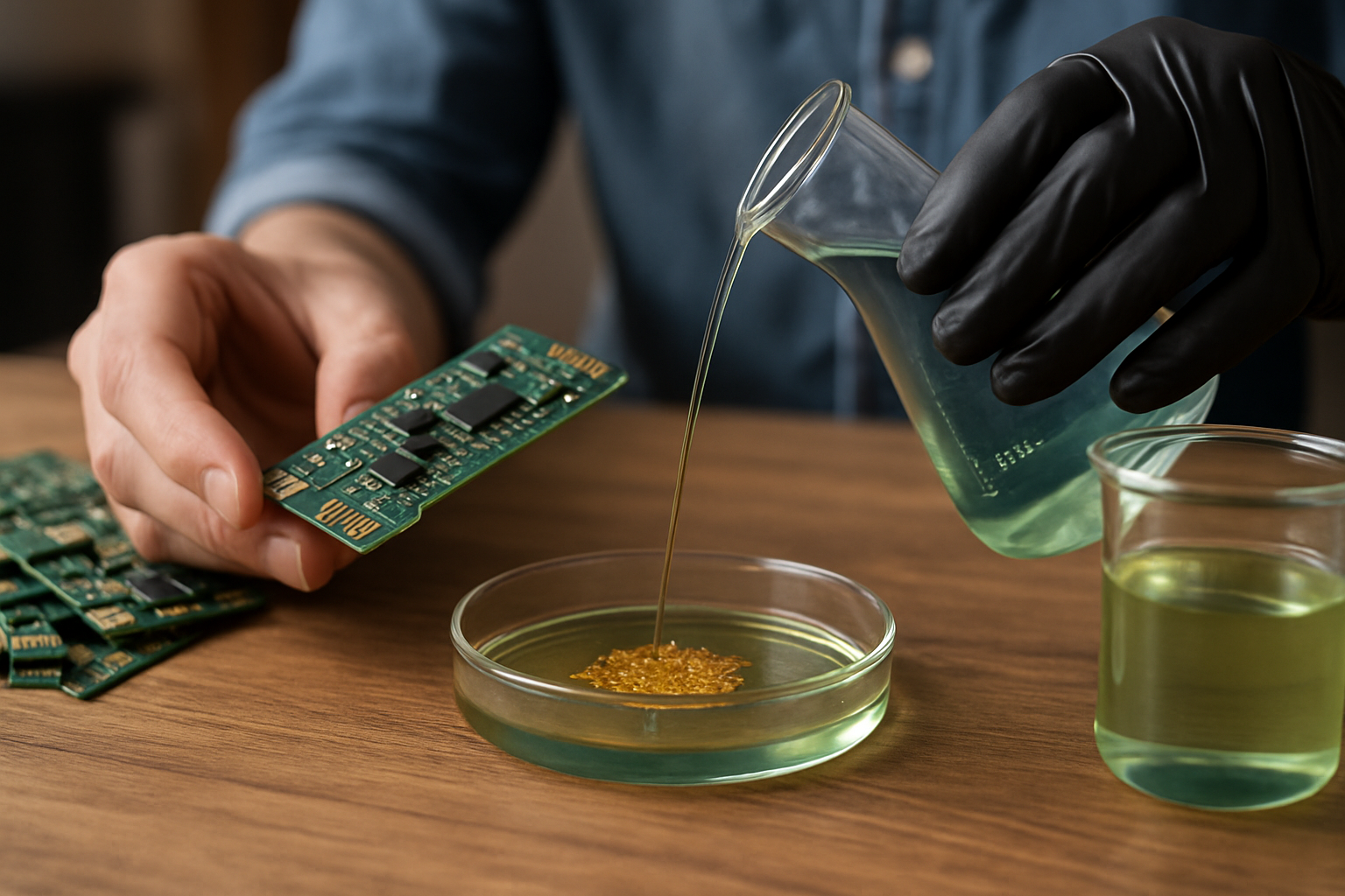 How to Extract Gold from Electronics at Home: A Complete Guide