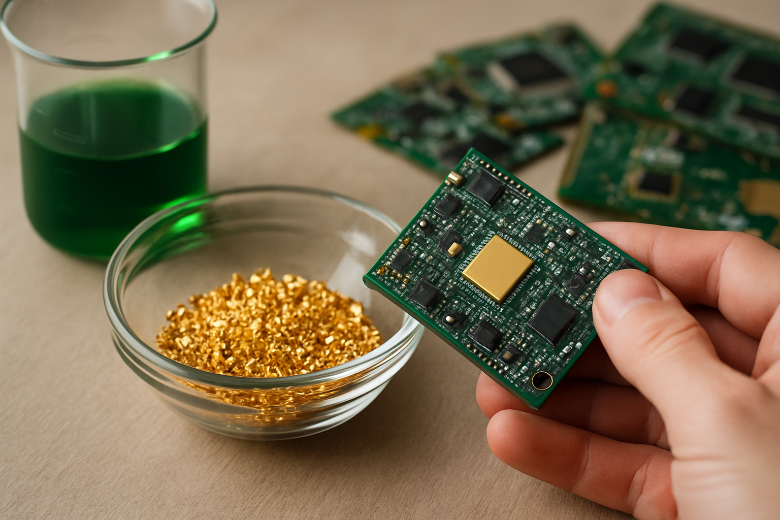 How to Get Gold from Electronics at Home: Easy Guide