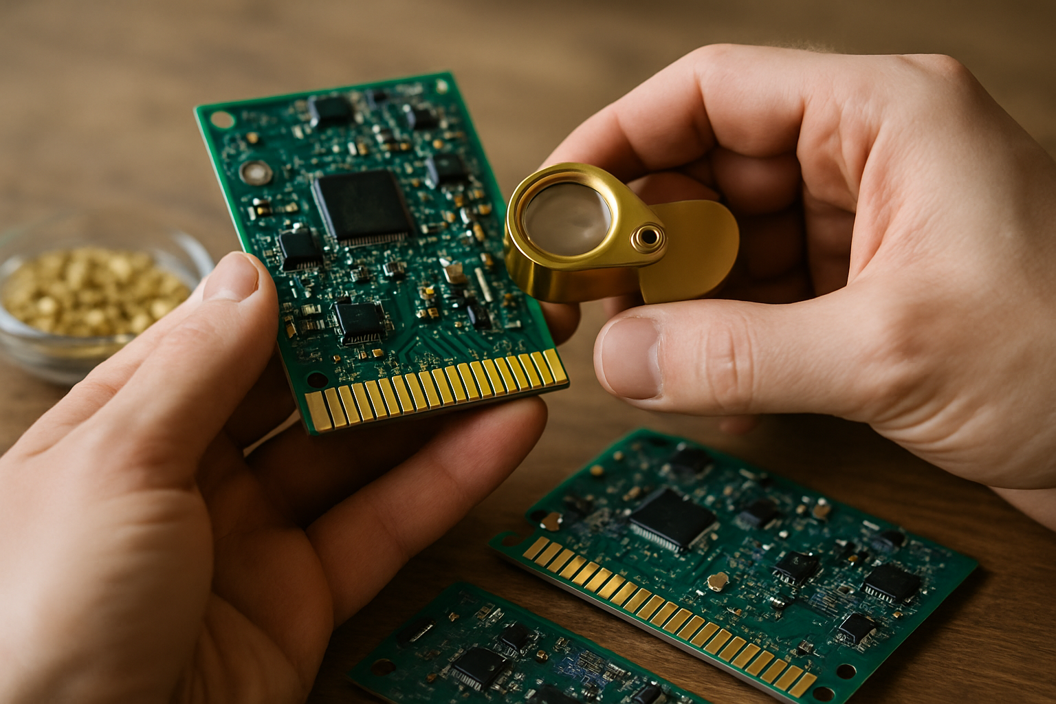How to Identify Gold in Electronics at Home: Expert Guide