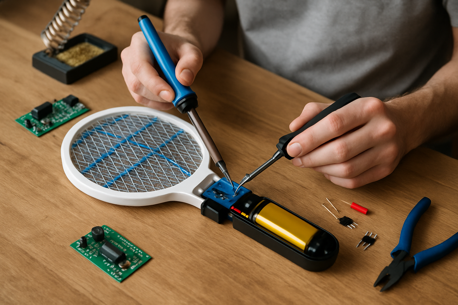 How to Make Electronic Mosquito Killer at Home Easily