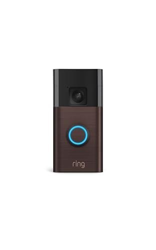 Ring Battery Doorbell, Home or business security with Head-to-Toe video, Live View with Two-Way Talk, and Motion Detection & Alerts, Venetian Bronze