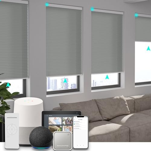 Changshade Smart Motorized Blinds Cellular Shades