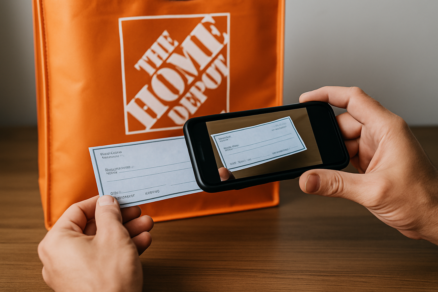 Does Home Depot Electronically Deposit a Check? Find Out