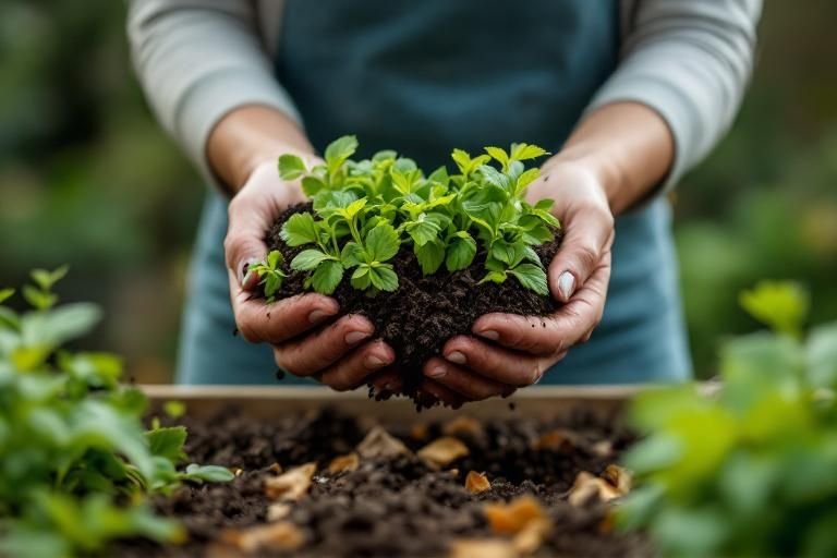 how to compost kitchen waste at home