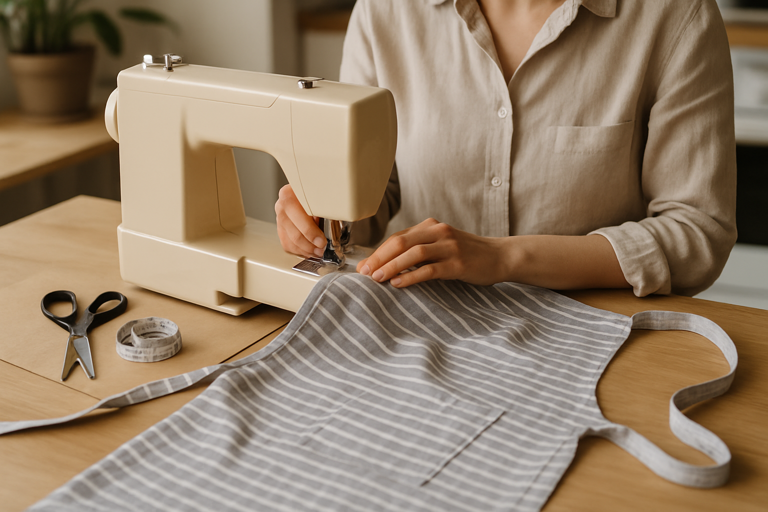 How to Make Kitchen Apron at Home: Easy DIY Guide