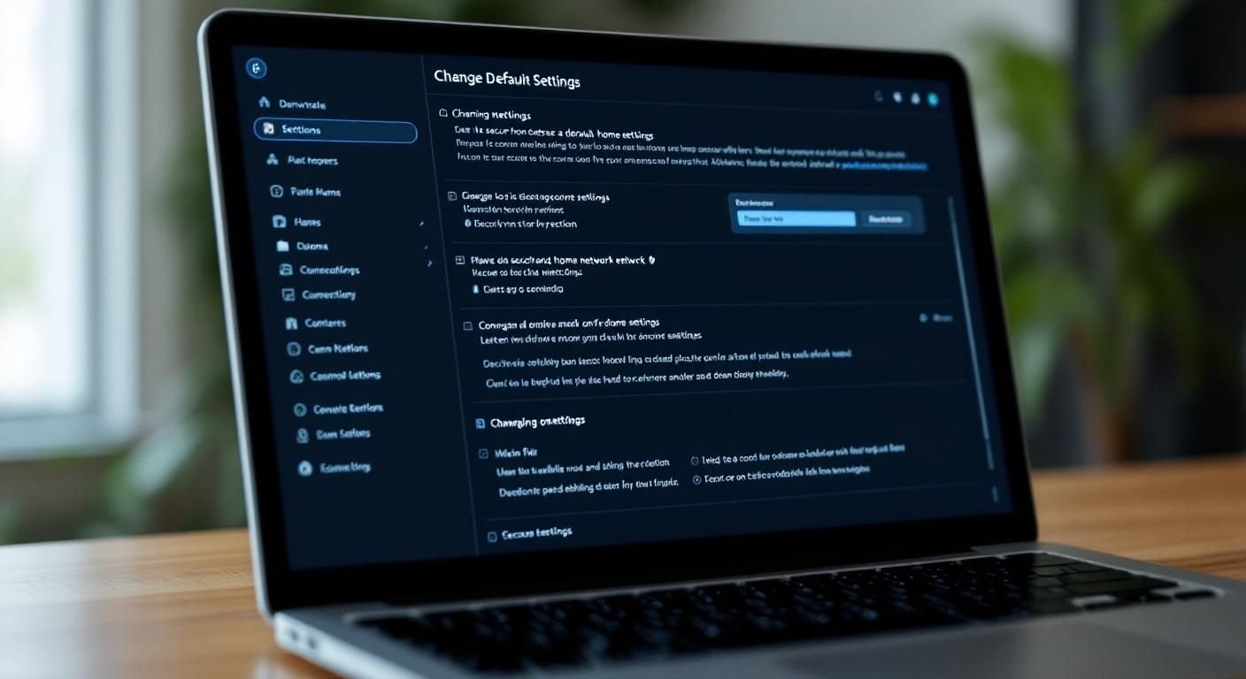 how to secure home network
