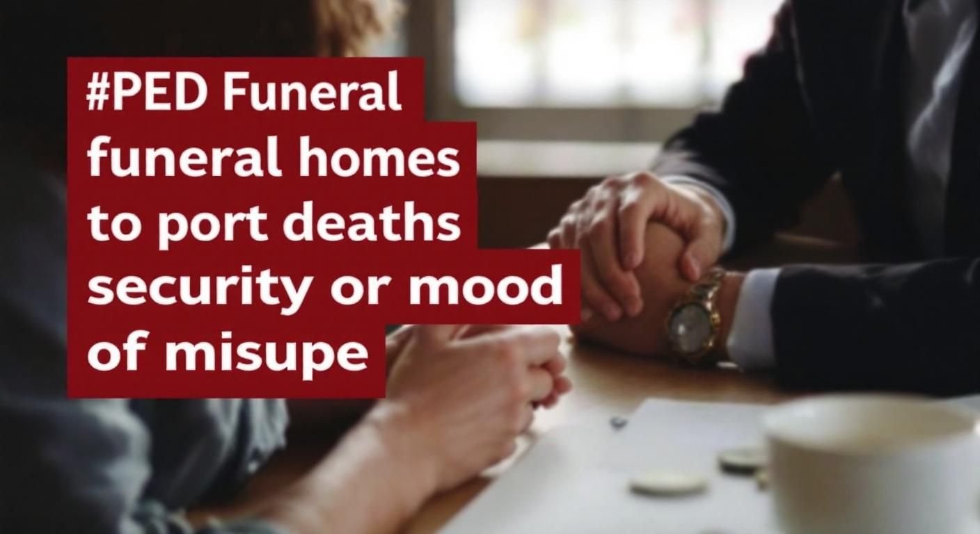 do funeral homes report deaths to social security