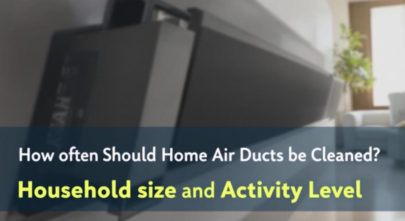 how often should home air ducts be cleaned