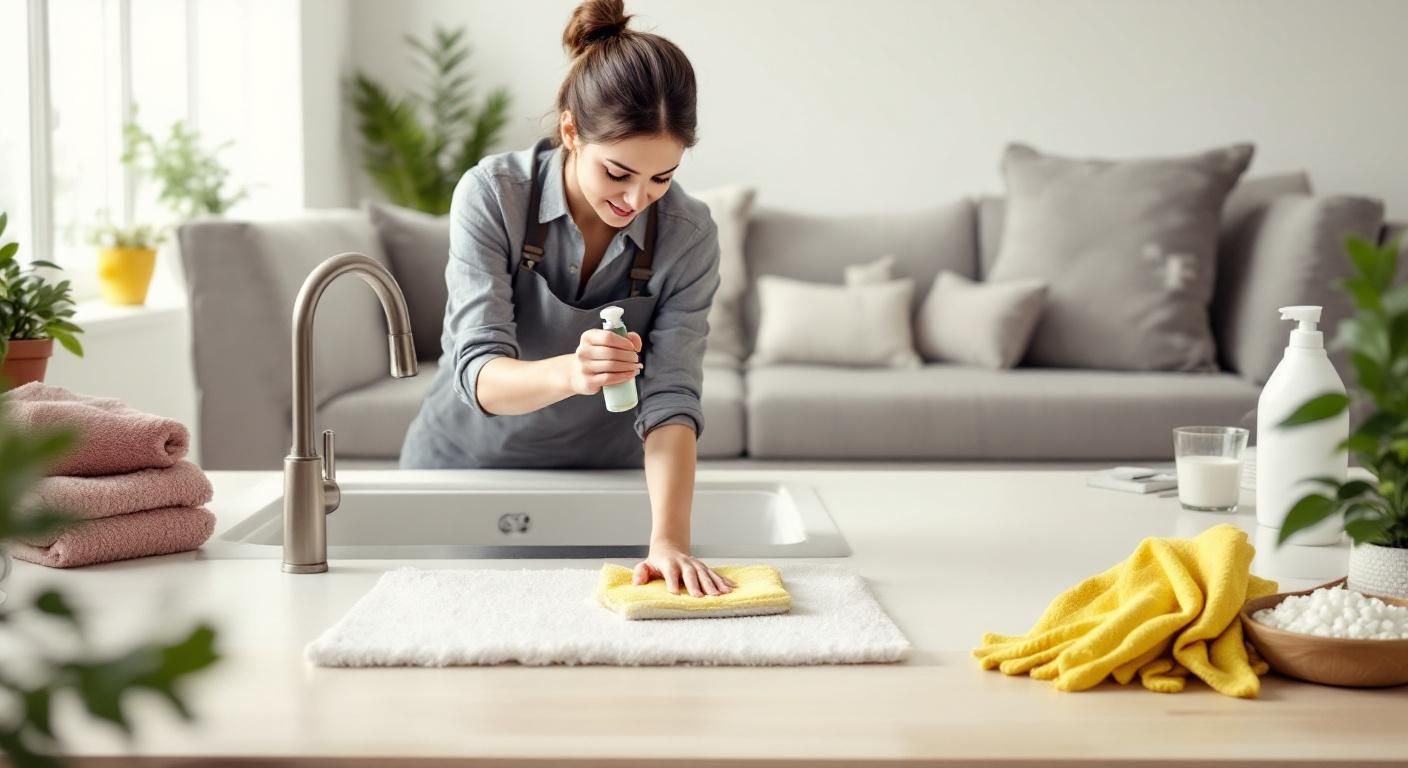 how to create home cleaning routine