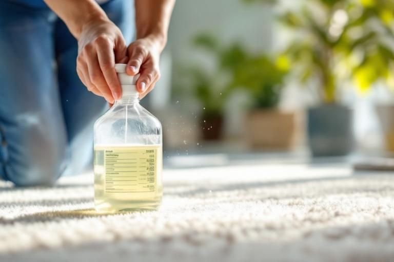 how to make carpet cleaner solution at home