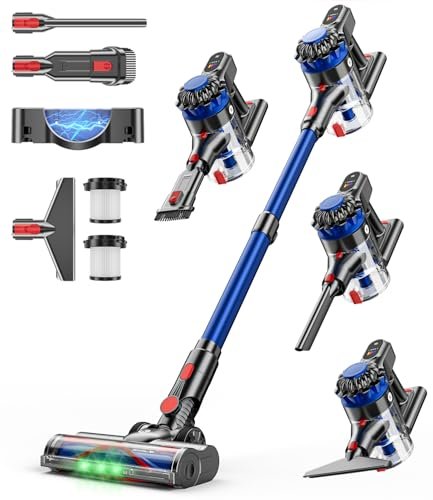 KARDV Cordless Vacuum Cleaner, 500W/40Kpa